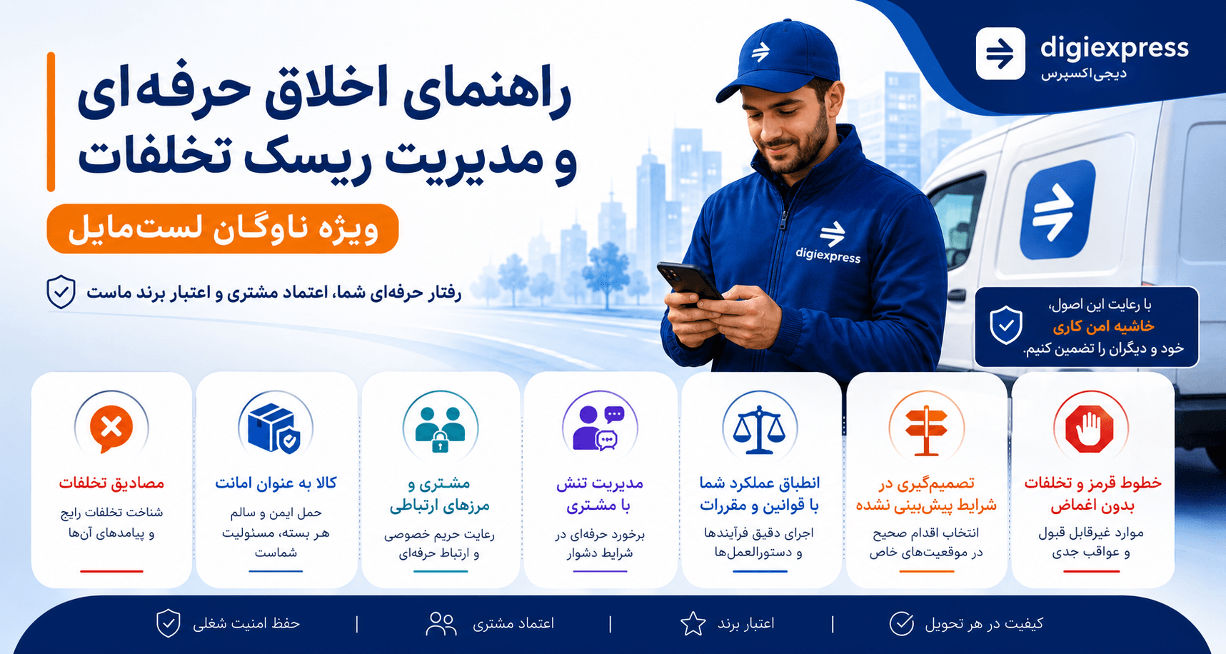 راهنمای اخلاق حرفهای در دیجیاکسپرس